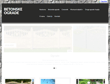 Tablet Screenshot of betonske-ograde.com